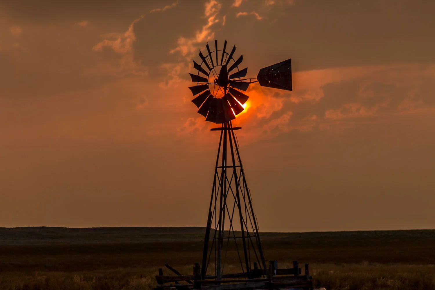 windmill-at-sunset