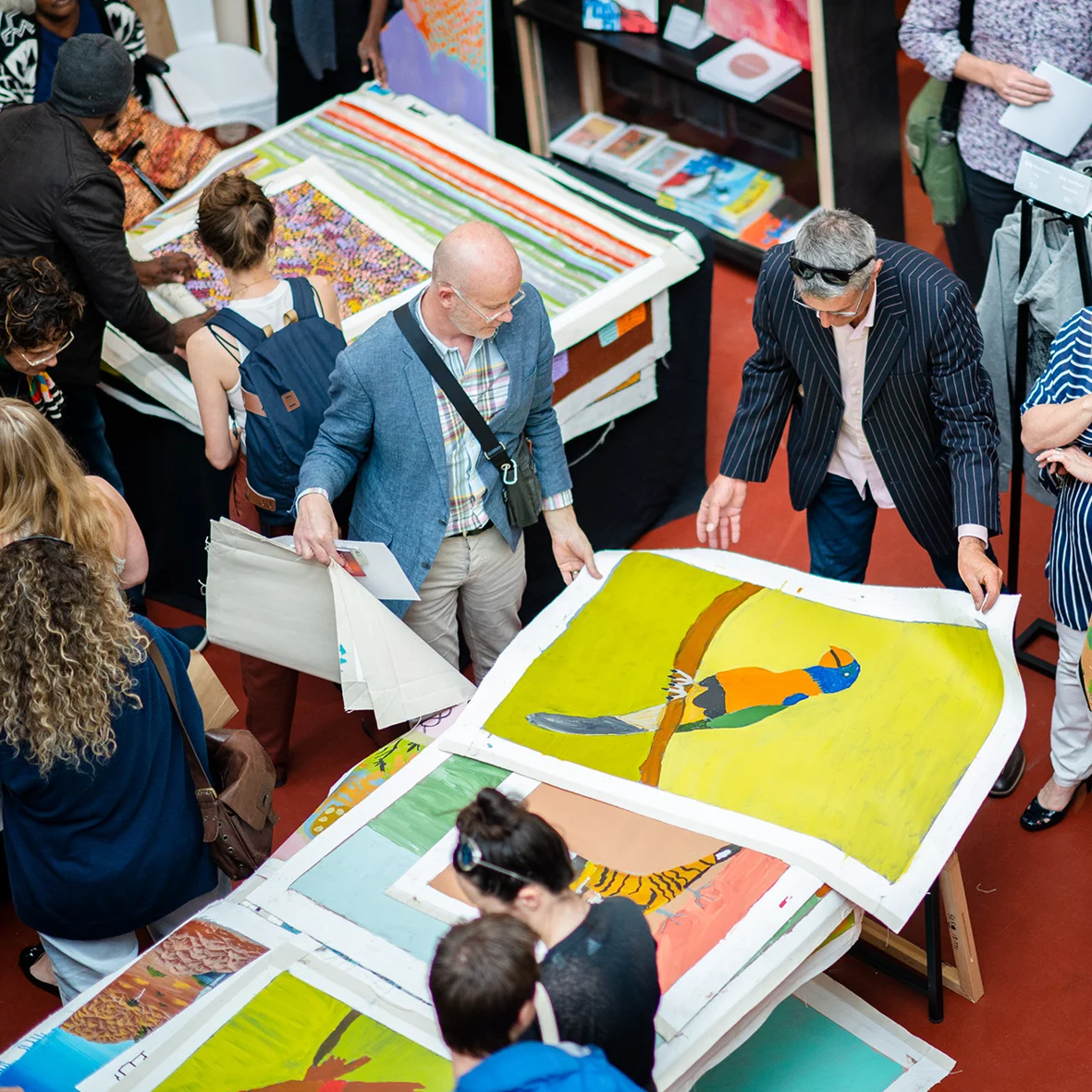 Spinifex Hill Artists at Tarnanthi 2019