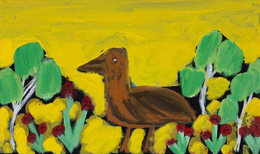Bush bird by Beryl Ponce