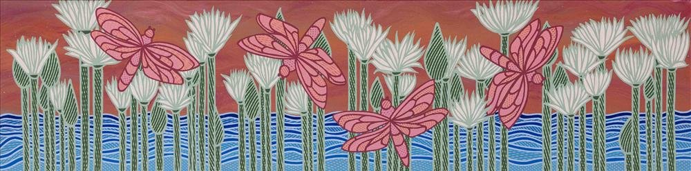 Waterlillies by Ruby Djikarra Alderton