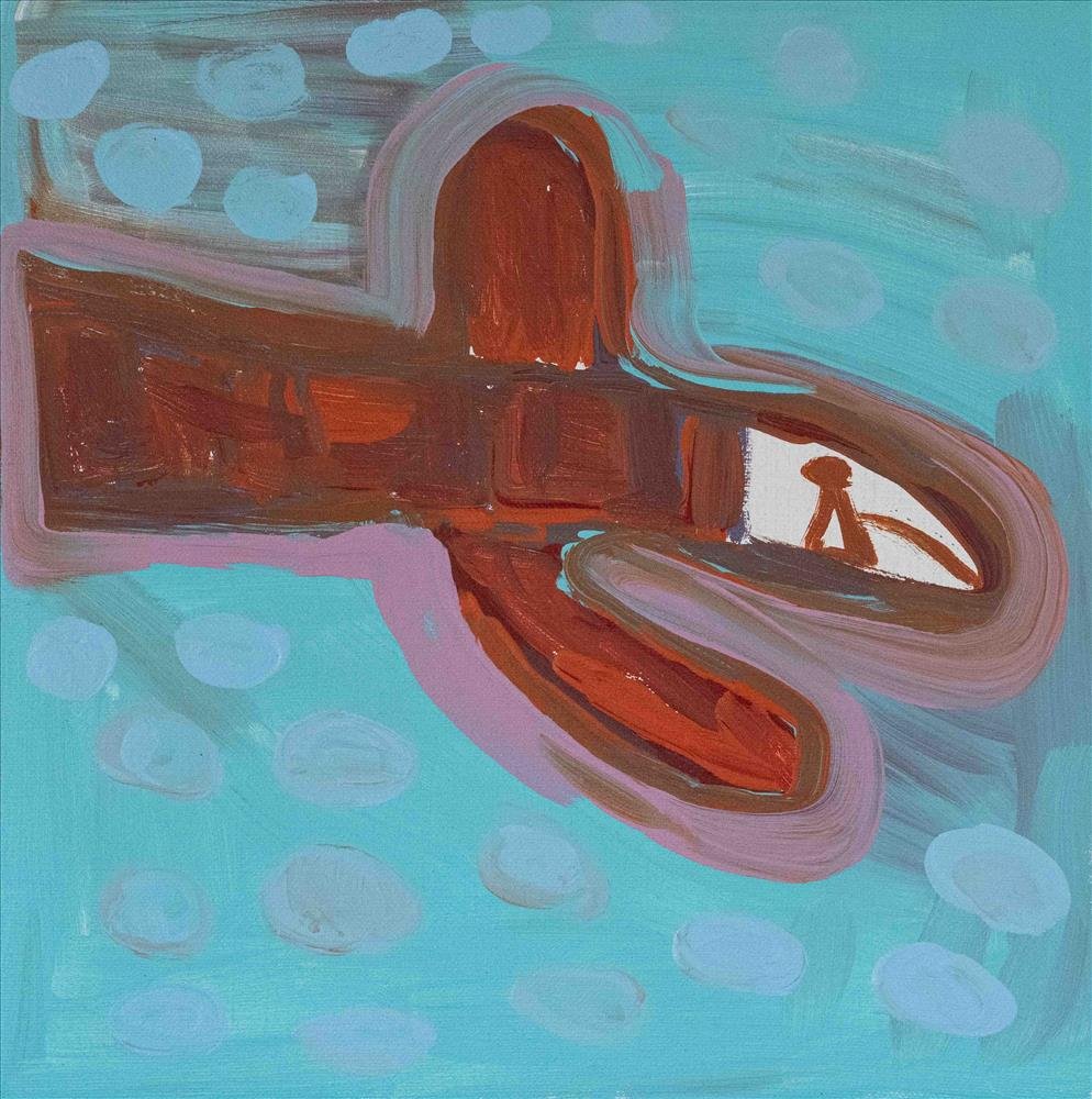 Plane flying by Doreen Chapman