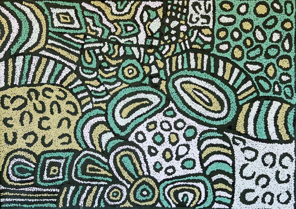 Ngurra (Home, country, camp) by Maisie Ward Nungurrayi