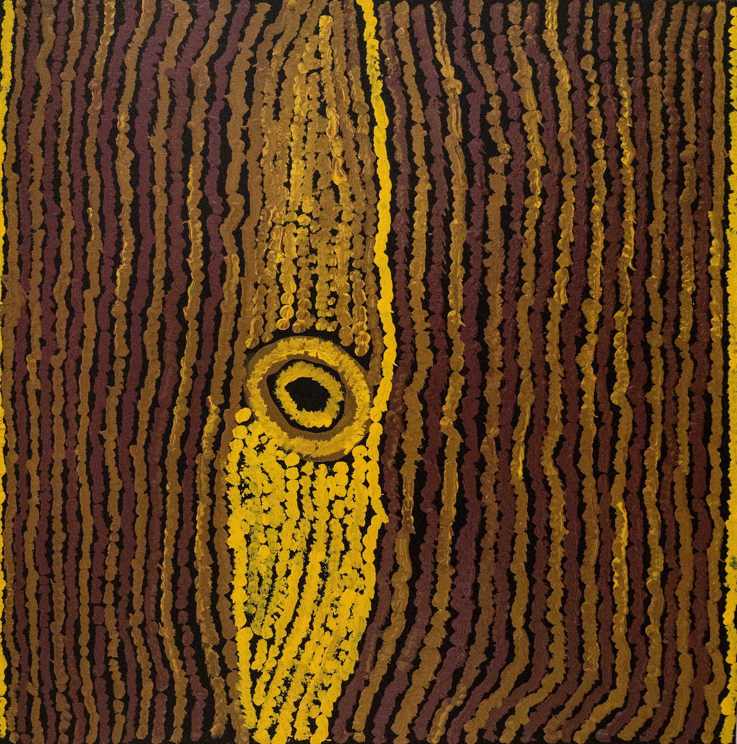 Ngurra (Home Country, Camp) by Maywokka (Mayiwalku) Chapman