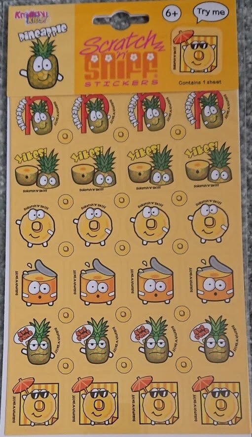 Scratch n Sniff - Pineapple.JPG