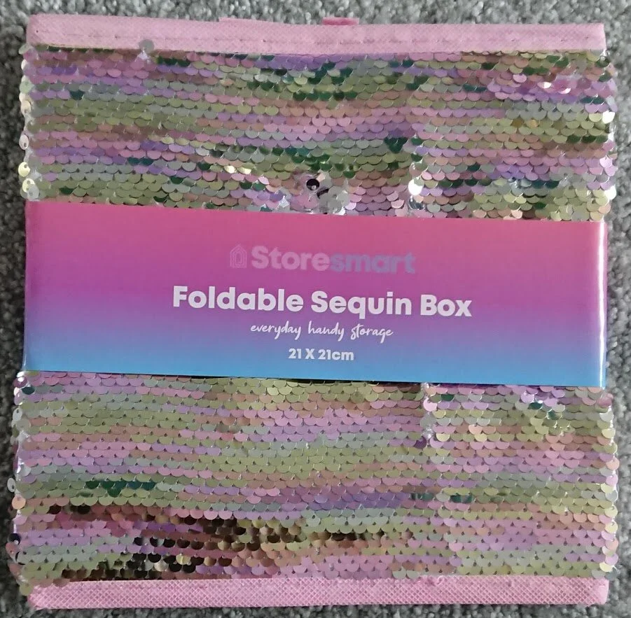 Foldable Sequin Storage Box