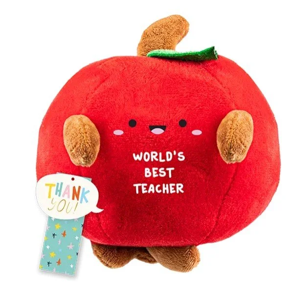 Best Teacher Plush Apple