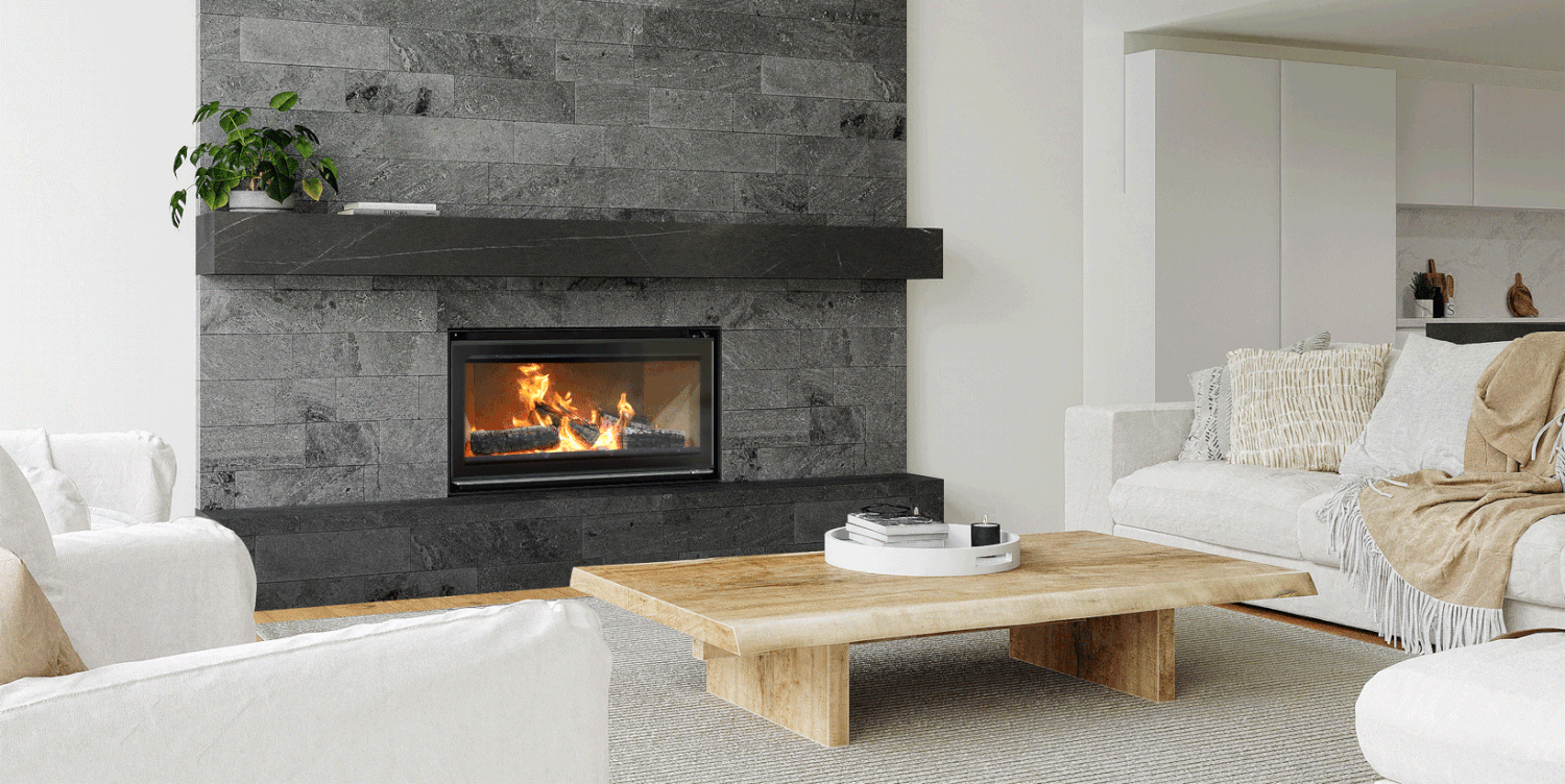 Escea TC950 Inbuilt Indoor Wood Fireplace — SE PLUMBING SUPPLIES