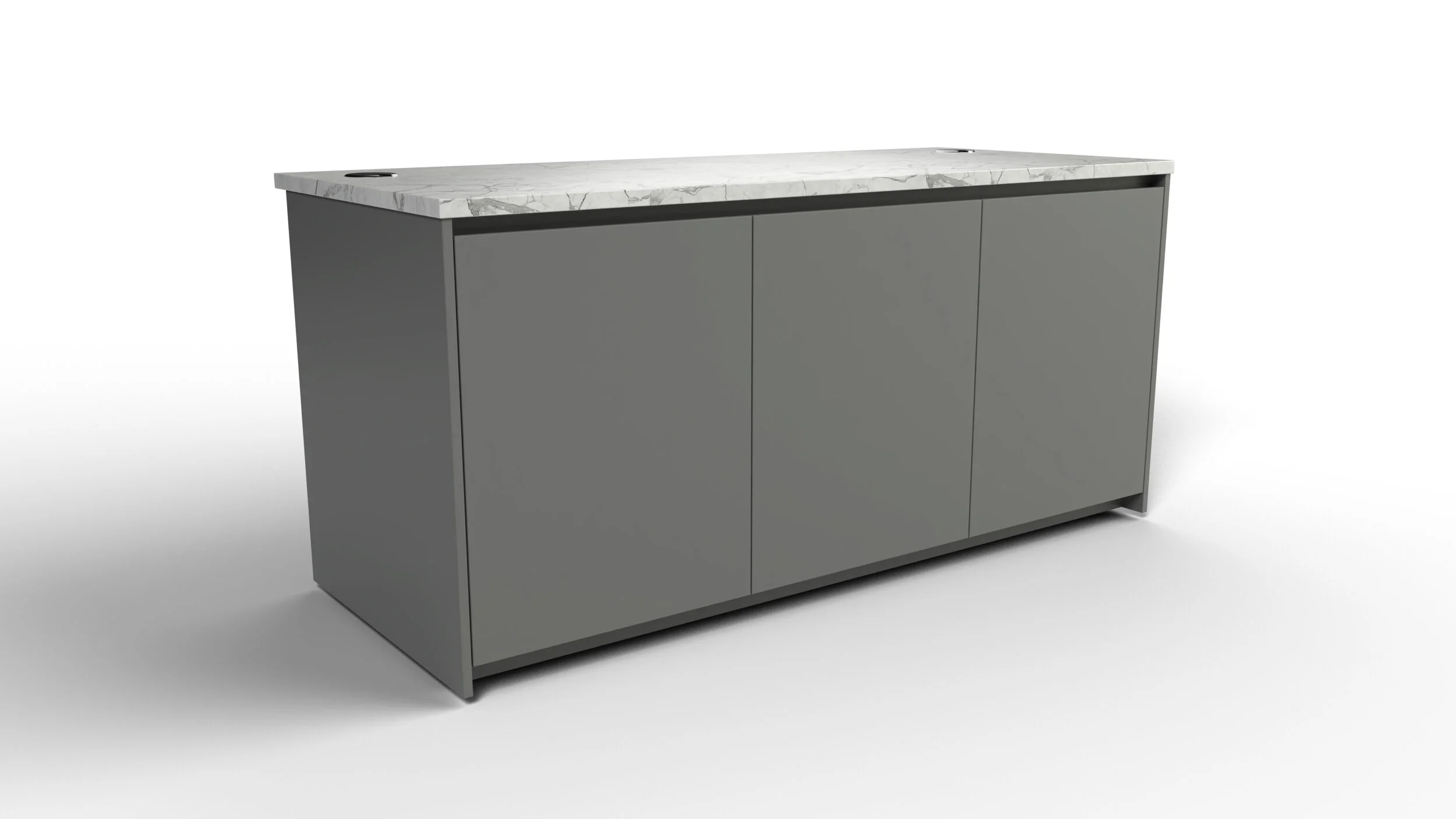 3 Door Credenza