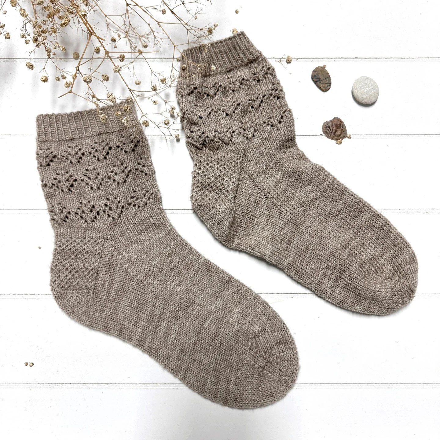 The magic of blocking 🌟

In this photo, you can really see how much difference blocking makes: the blocked sock looks so much more polished than the unblocked one.

And honestly, it only took me a couple of minutes. I added lukewarm water to a bowl,