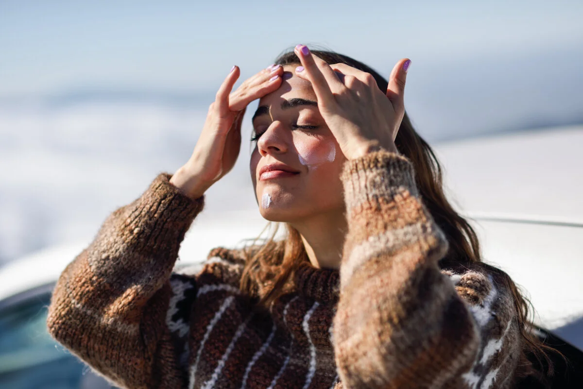 This is What Happens When You Forget your Sunscreen in Winter