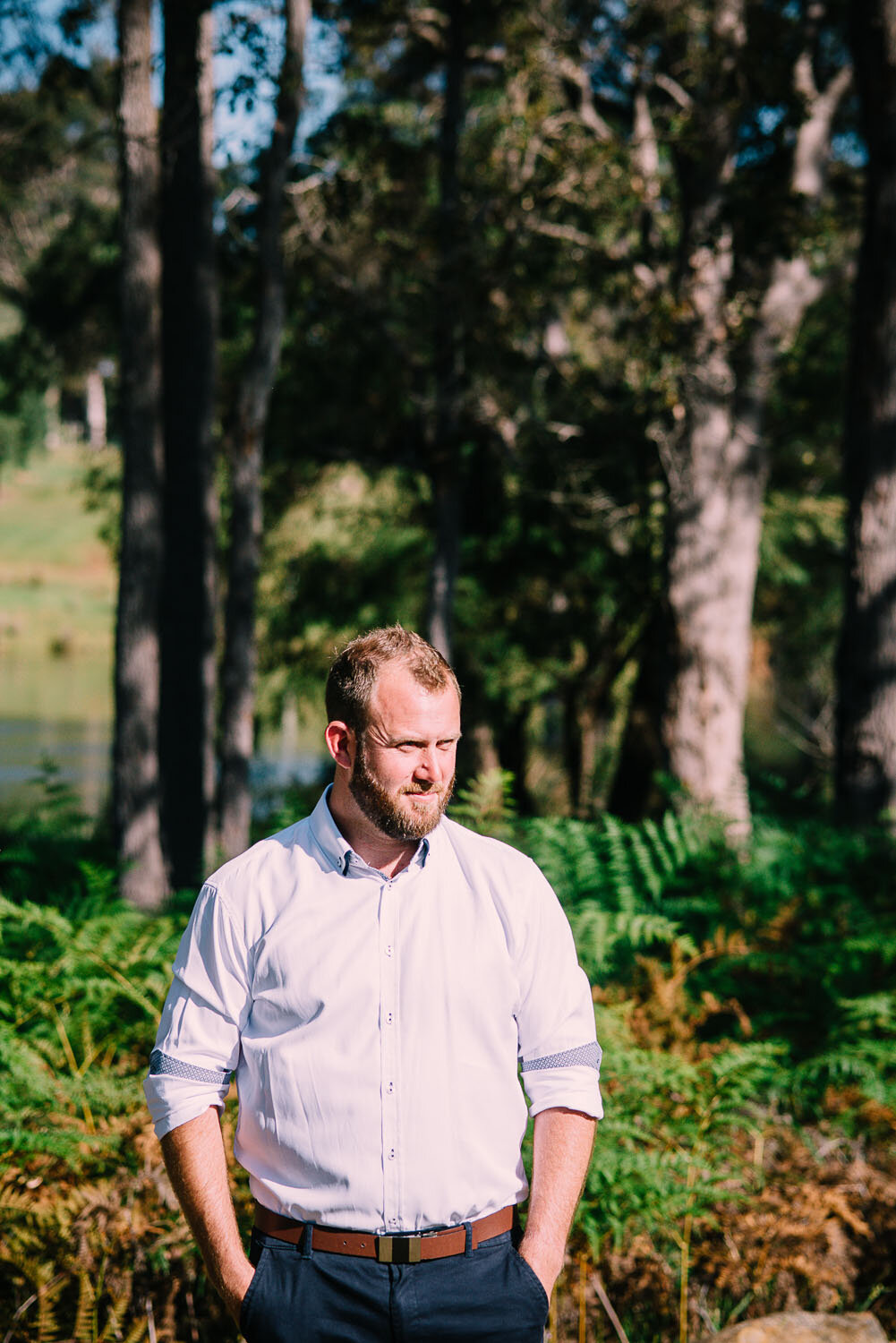 Groom awaits his bride at his elopement in Margaret River.jpg