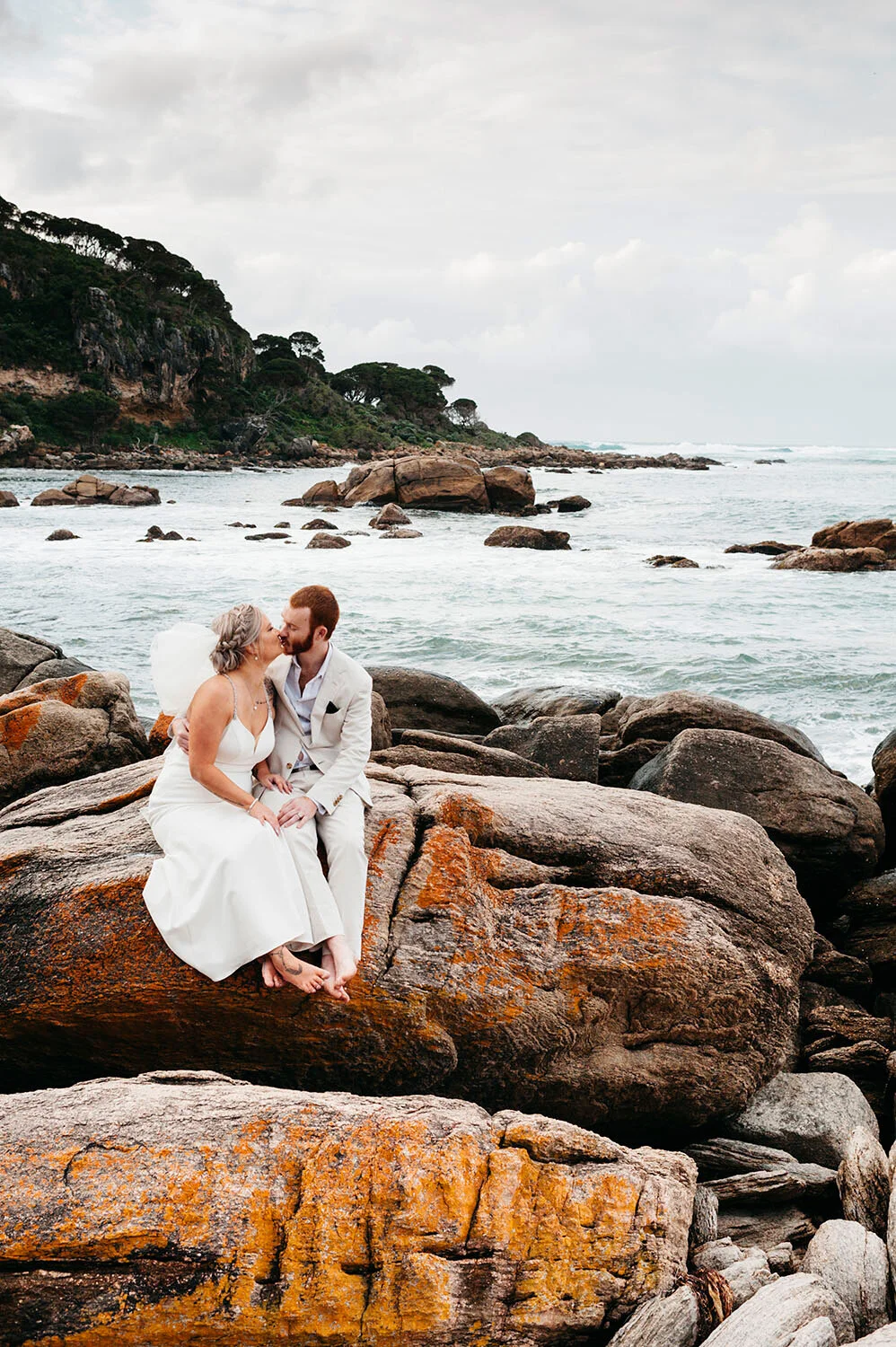 beautiful beach elopement Margaret River