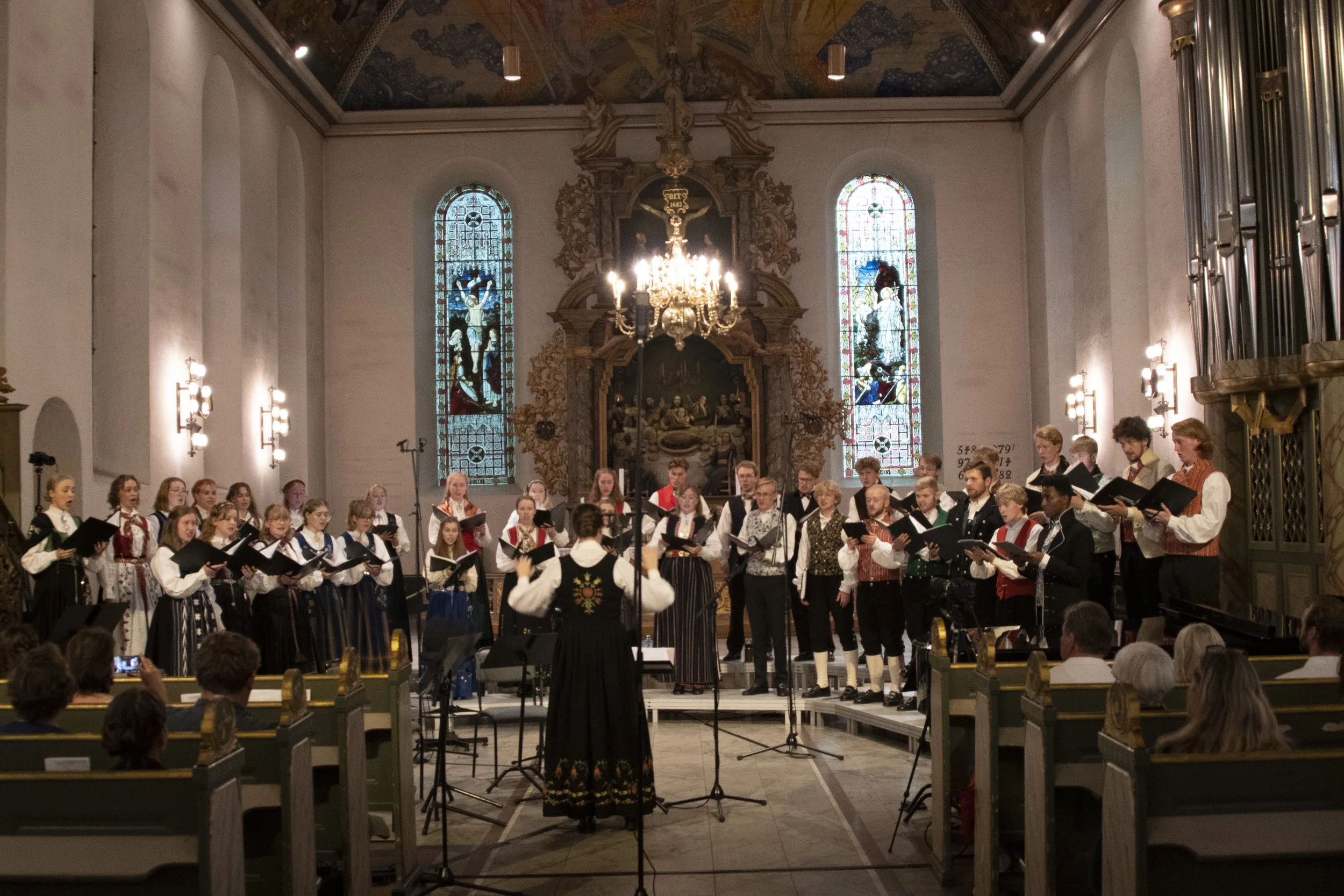 Avslutningskonsert Sommerturné Norges Ungdomskor 2023