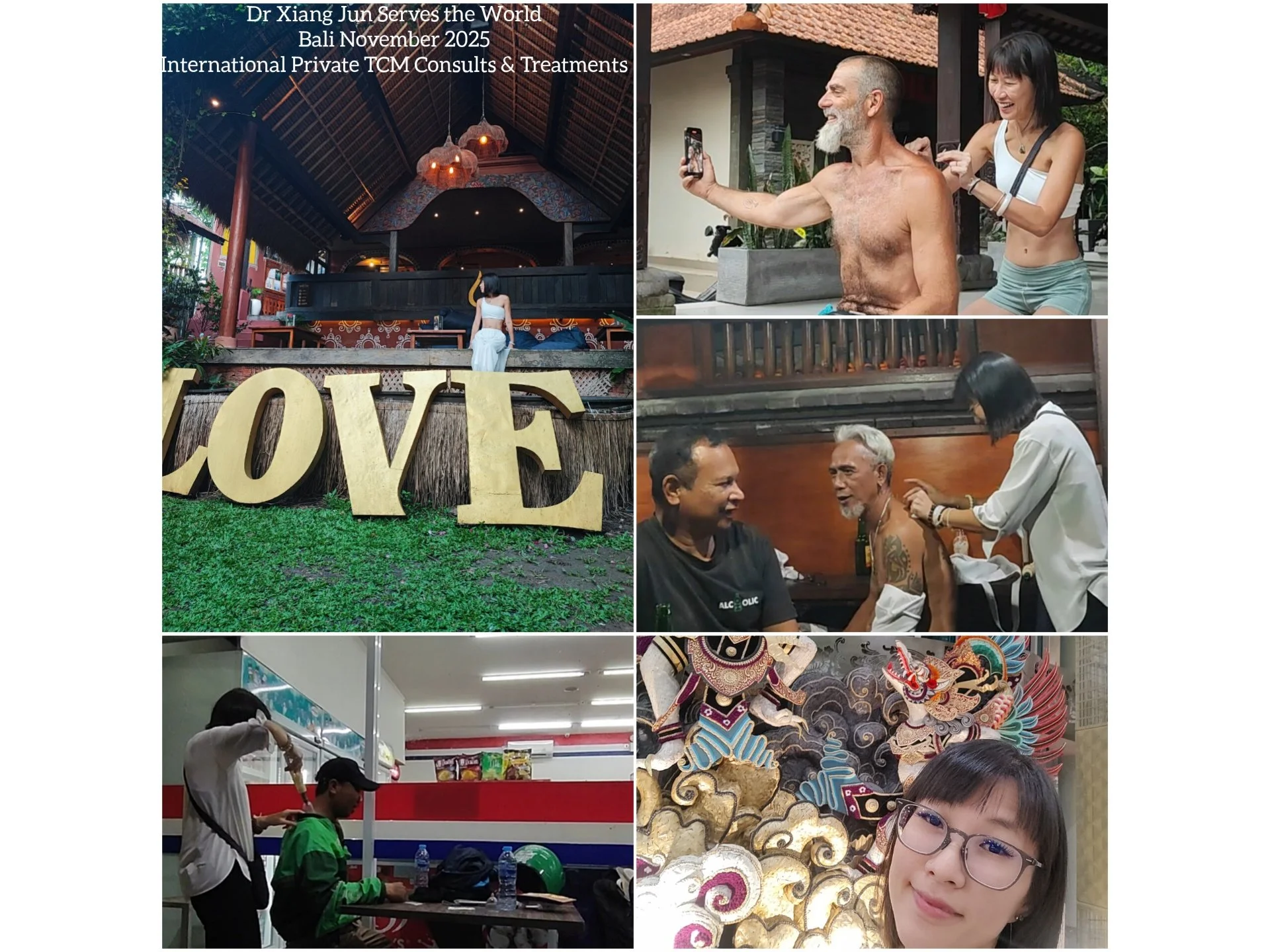 Overseas Private Consults for Traditional Chinese Medicine Acupuncture in Bali November 2025 