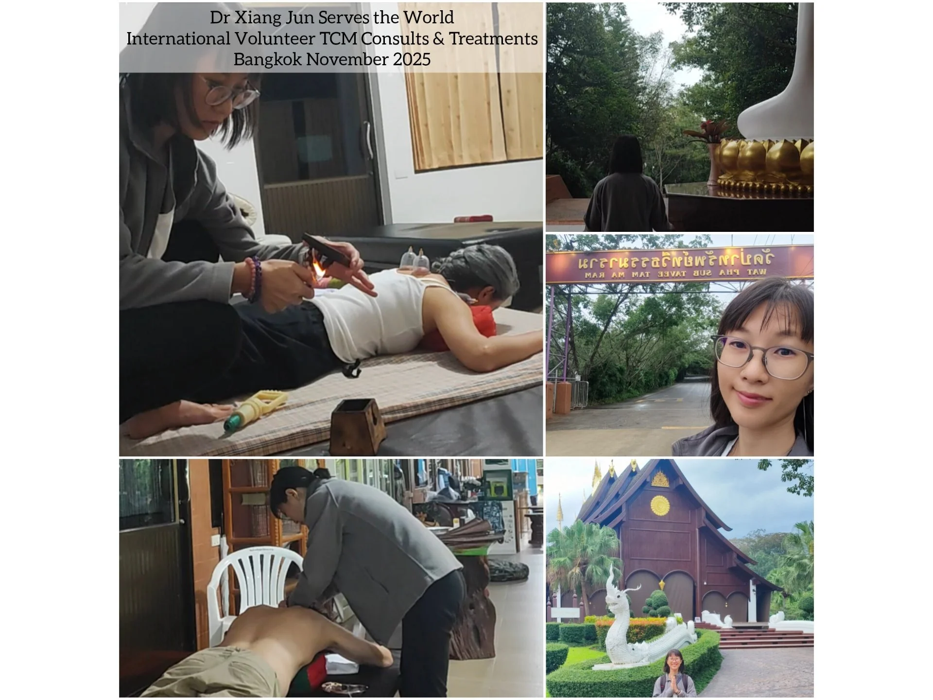 Overseas International Volunteer TCM &amp; Acupuncture Service at Bangkok November 2025