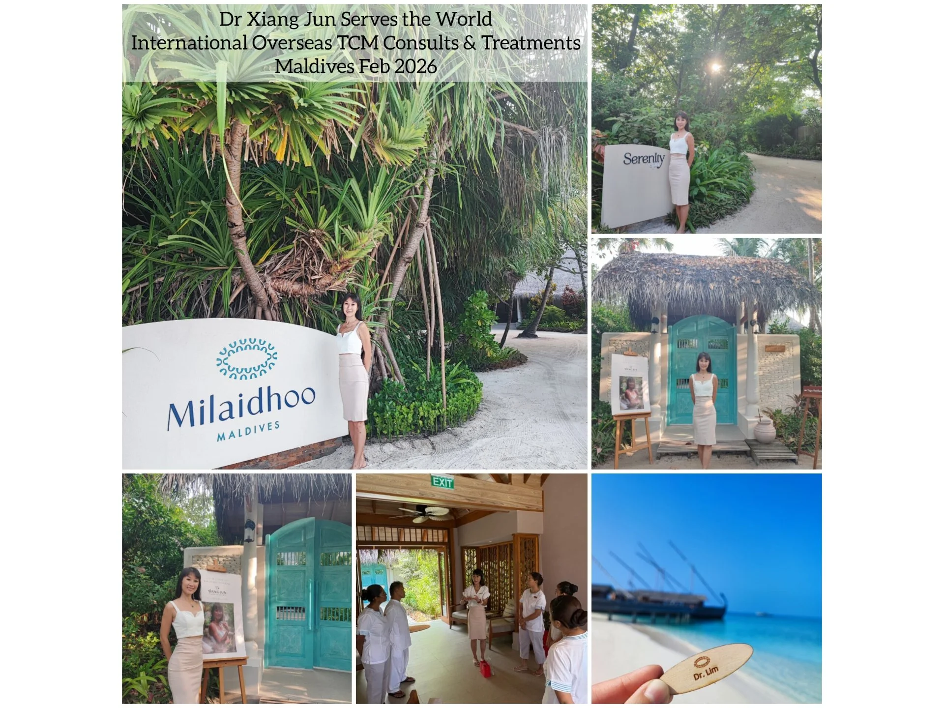 Overseas International TCM Consults and Treatments at Maldives February 2026