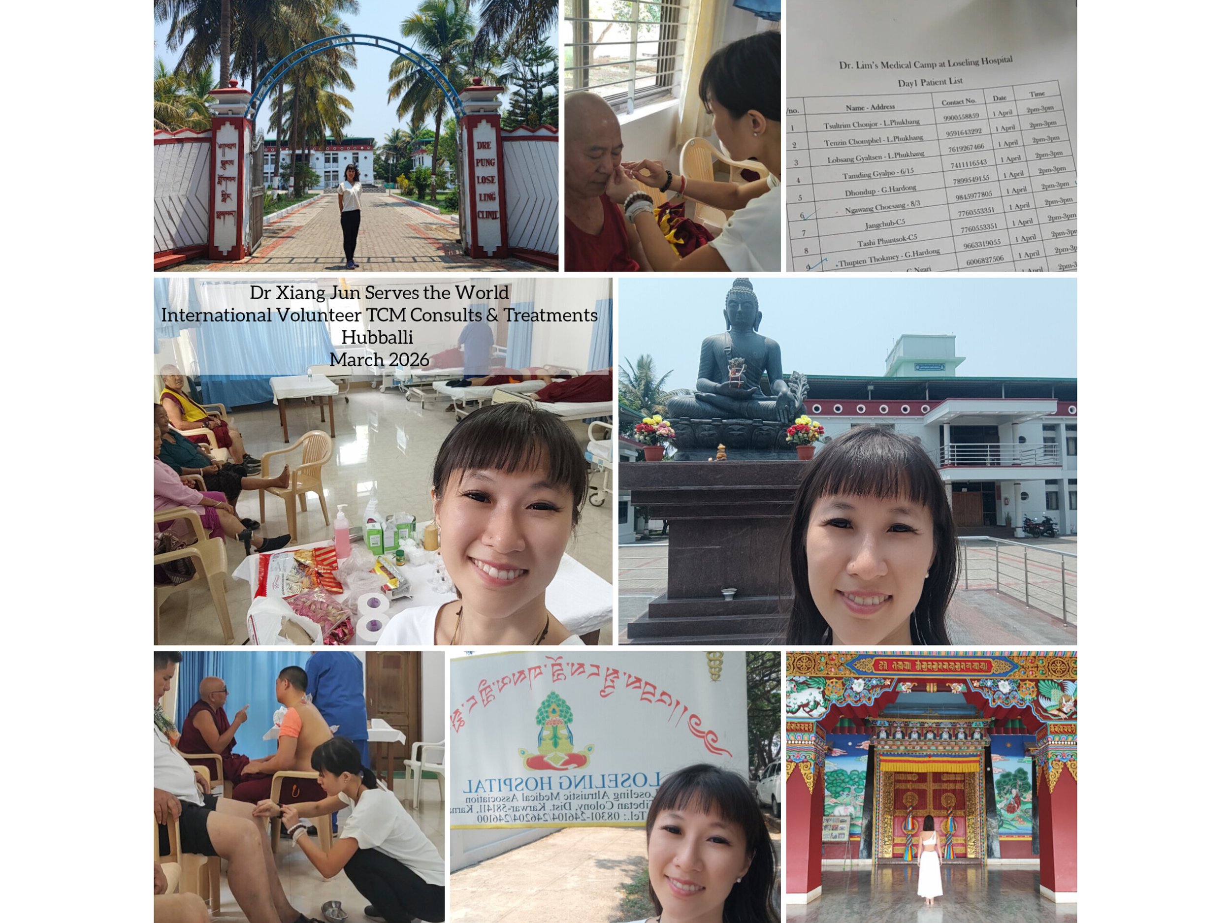 Overseas International Volunteer TCM &amp; Acupuncture Service at Hubballi March 2026