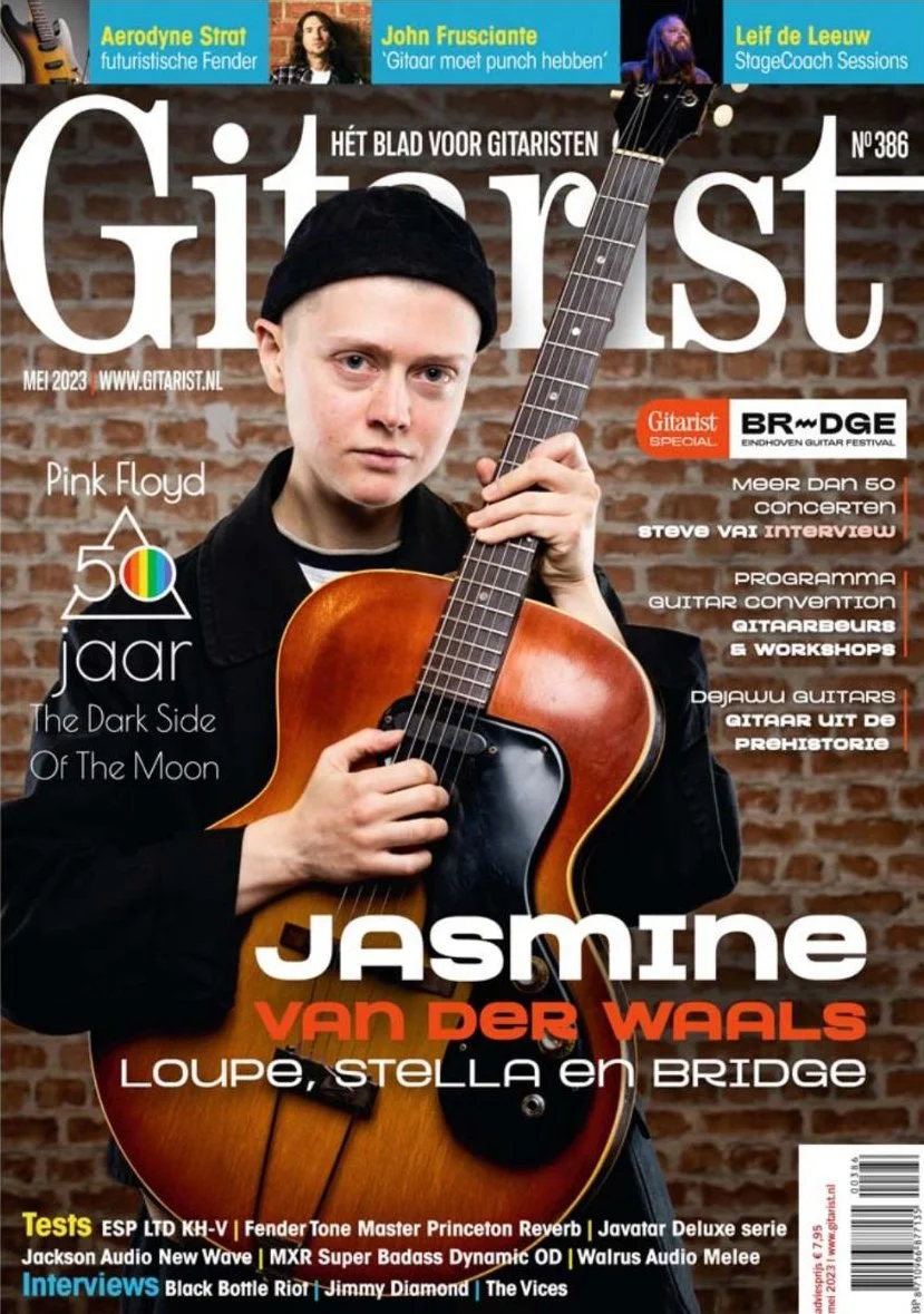 Prehistoric guitar in guitar magazine 'Gitarist'! (In English)
