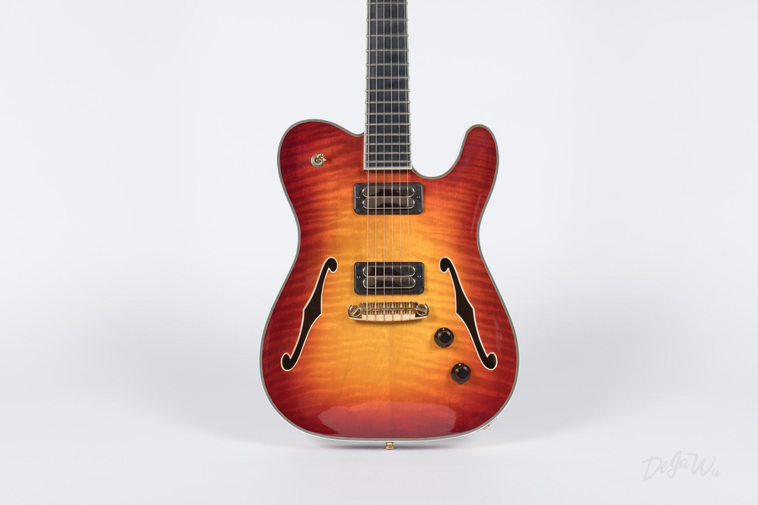 Dejawu Guitars - Hand carved semi acoustic guitar