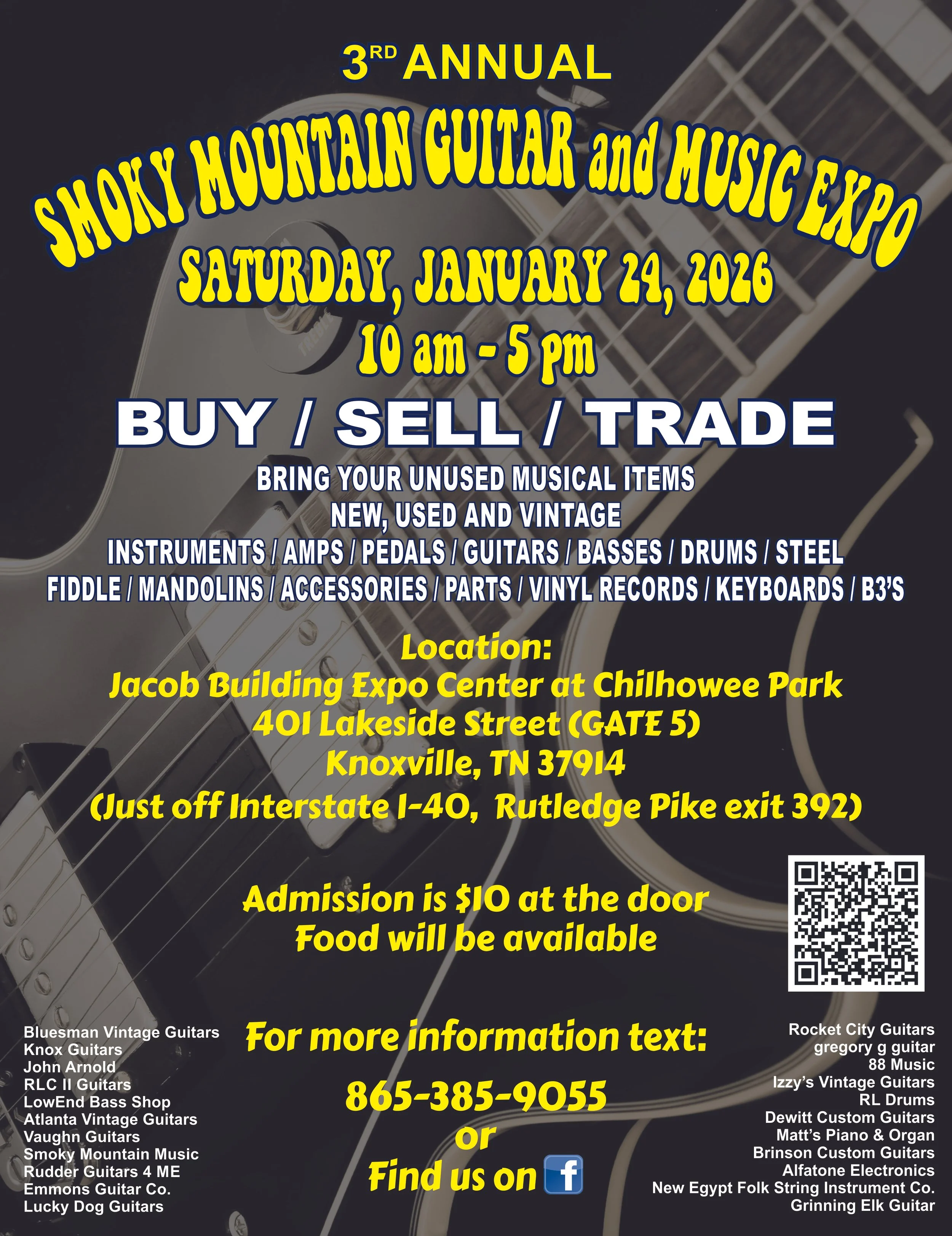 Smoky Mountain Guitar Show - 2026