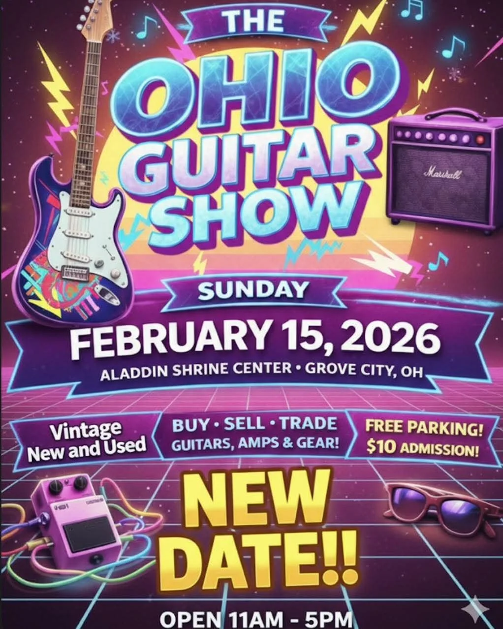 Ohio Guitar Show Winter - 2026