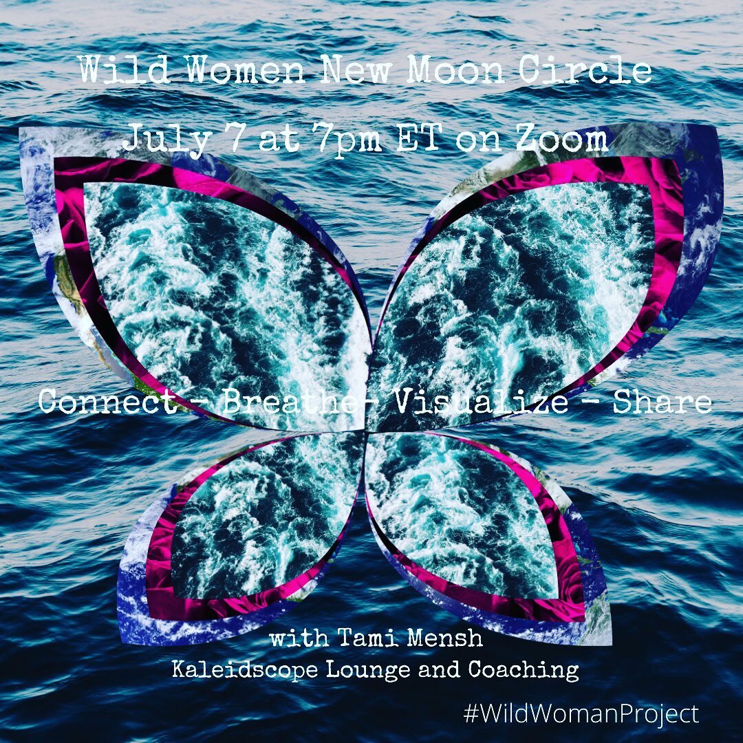 ♋️ Gather with us for our next Wild Woman Circle July 7 coming to you straight from the Ocean shoreline to your home 🌊💙🏡

Visit here for more info and to sign up: https://www.tamimensh.com/new-moon-circles