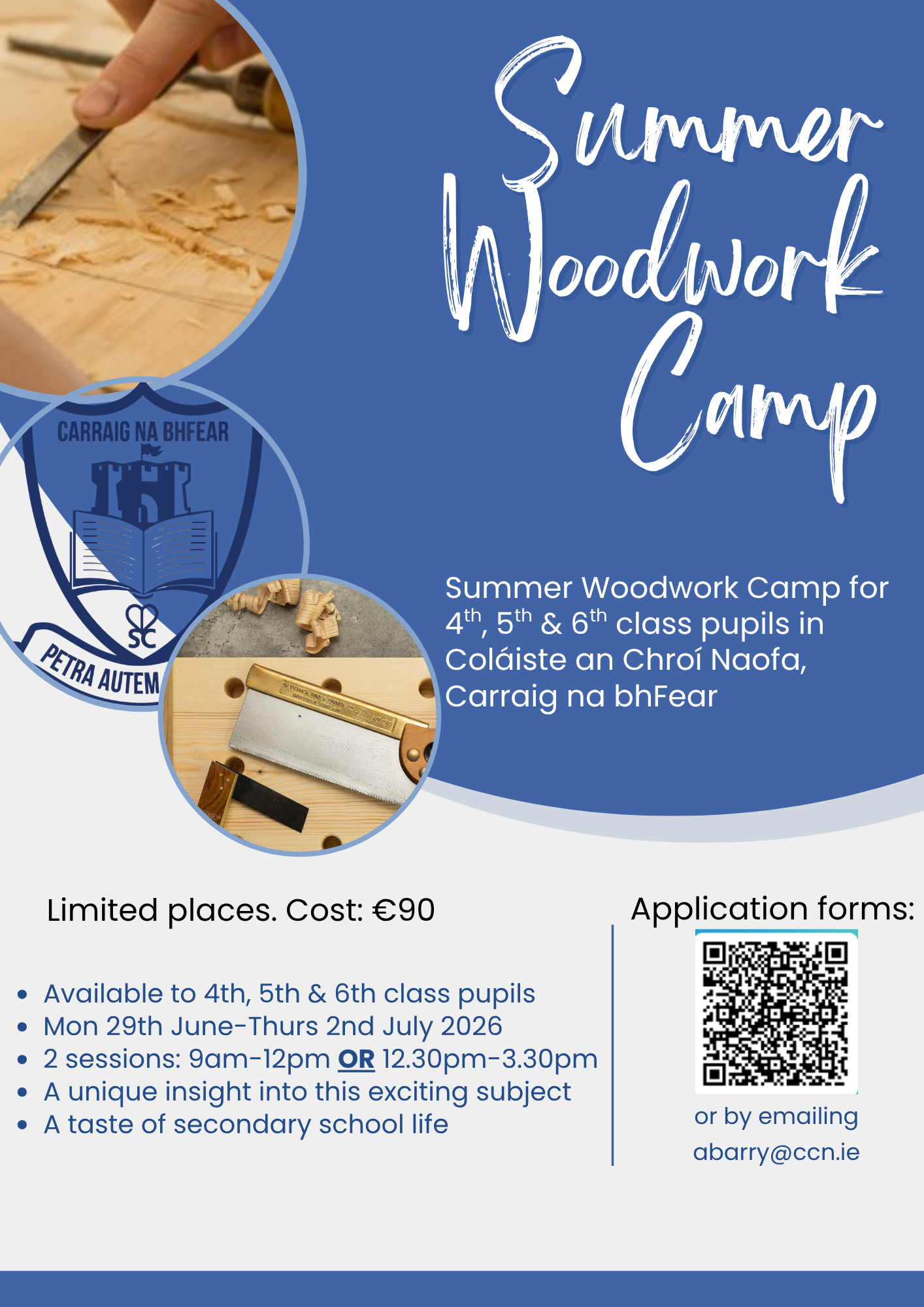 Summer Woodwork Camp