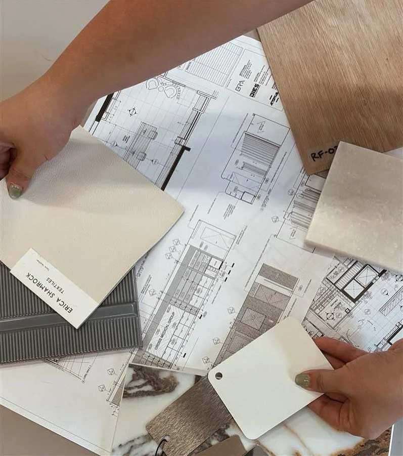 The details are what make a project come together. We are now finalizing our selections with the complete set of construction documents in hand! We&rsquo;re aligning finishes, lighting, and built elements down to the smallest details. This is where t