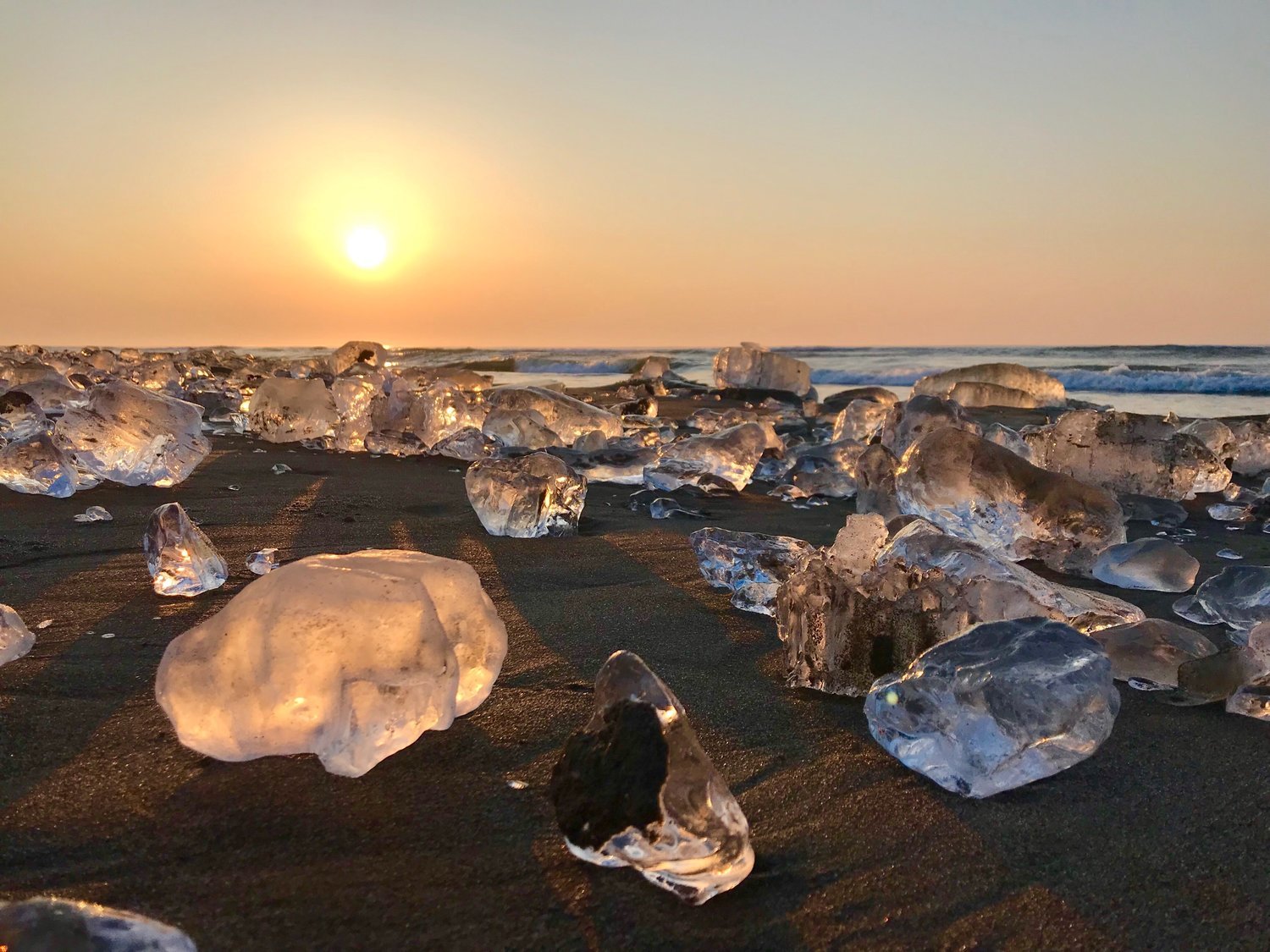 Jewelry ice in Hokkaido