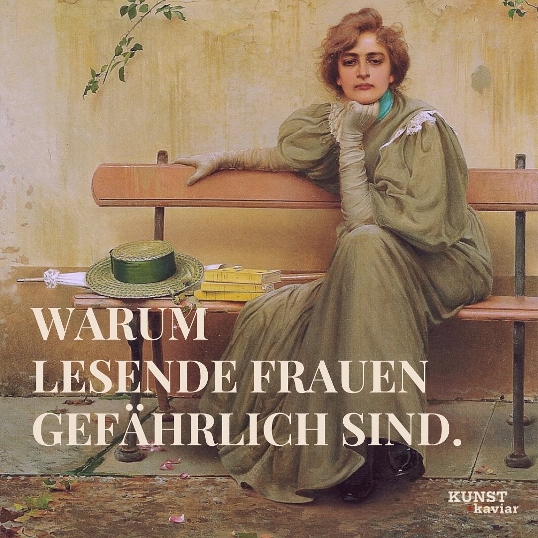 Wisst Ihr, warum lesende Frauen gef&auml;hrlich sind? 📚‼️

Am Weltbuchtag widmen wir uns dem spannenden Thema der lesenden Frauen in der Kunst und Kulturgeschichte. Das Bild der lesenden Frau ist mehr als nur eine &auml;sthetische Darstellung; es is