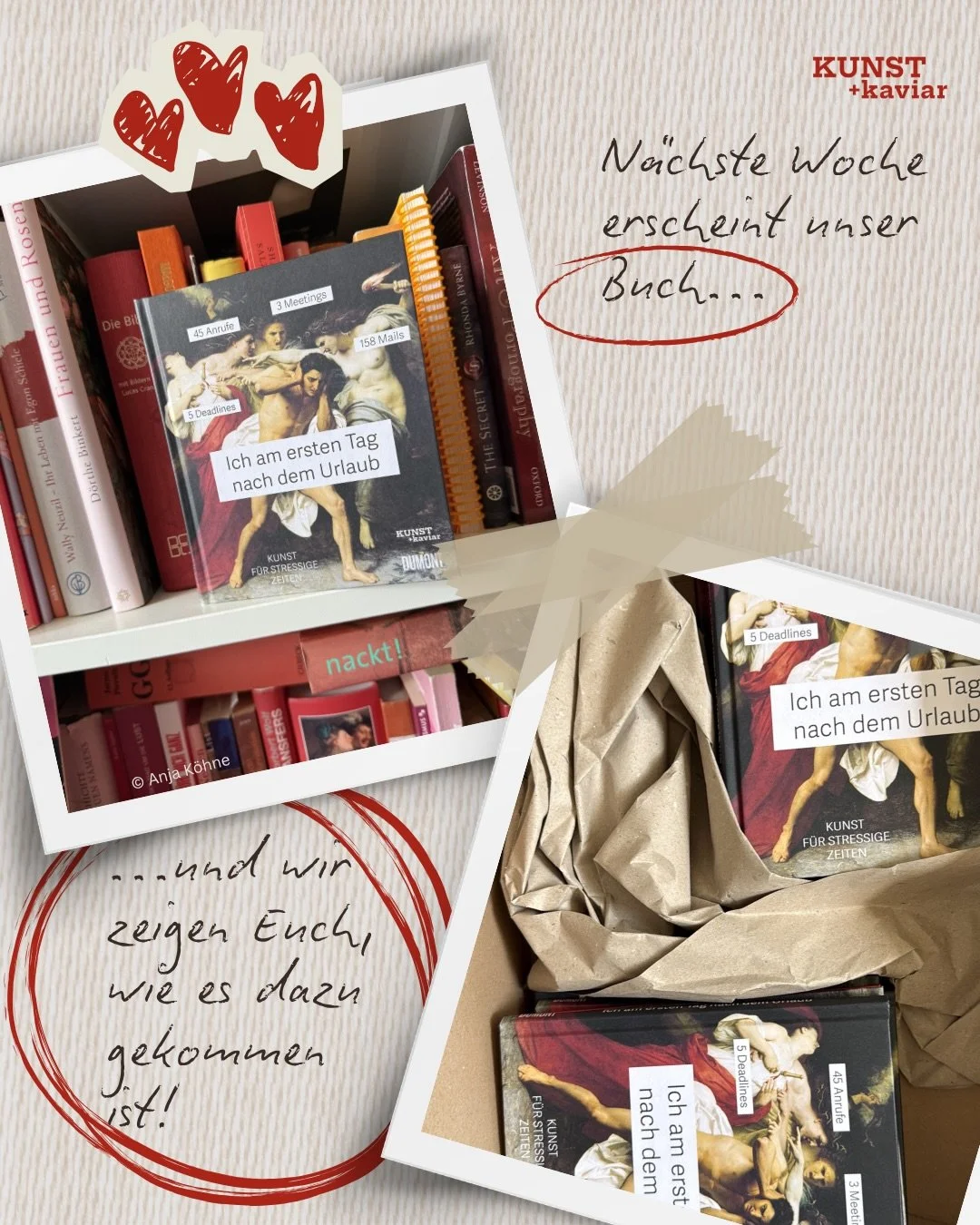 Wie wird aus &bdquo;lustigen Bildchen im Internet&ldquo; ein Buch?
Diese Frage haben wir in den letzten Wochen so oft bekommen, dass wir versucht haben, die einzelnen Schritte f&uuml;r euch einmal sichtbar zu machen. Was viele nicht wissen: Nicht wir