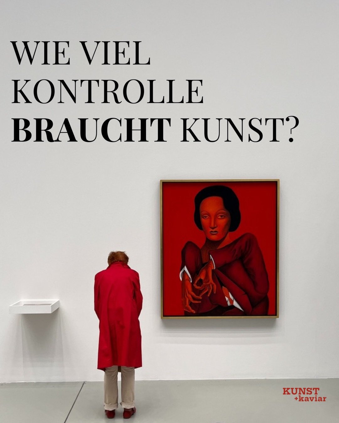 Freund:innen der Kunst, 

Was macht man, wenn man als Messe pl&ouml;tzlich zur B&uuml;hne f&uuml;r einen Kunst-Skandal wird?

Nun ja, im besten Fall, lernt man draus. Wir haben nach dem Vorfall auf der Holsten Art deren Leiter, Dirk Iwersen, telefoni