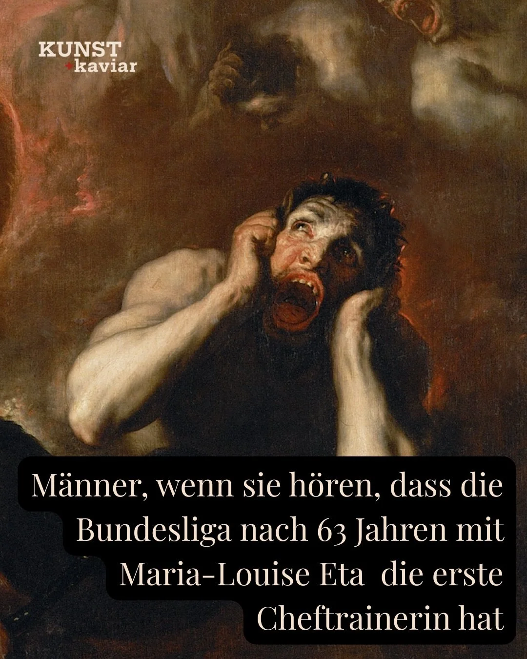 Freund:innen der Kunst,

Es ist Montag und ich habe 4 mal das Meme der Woche ge&auml;ndert, weil so viel passiert und wir nicht mit dem verarbeiten hinterherkommen.

Deshalb gibts heute, einen Tag bevor unser EIGENES BUCH (ahhhhh leichte Panik) ersch