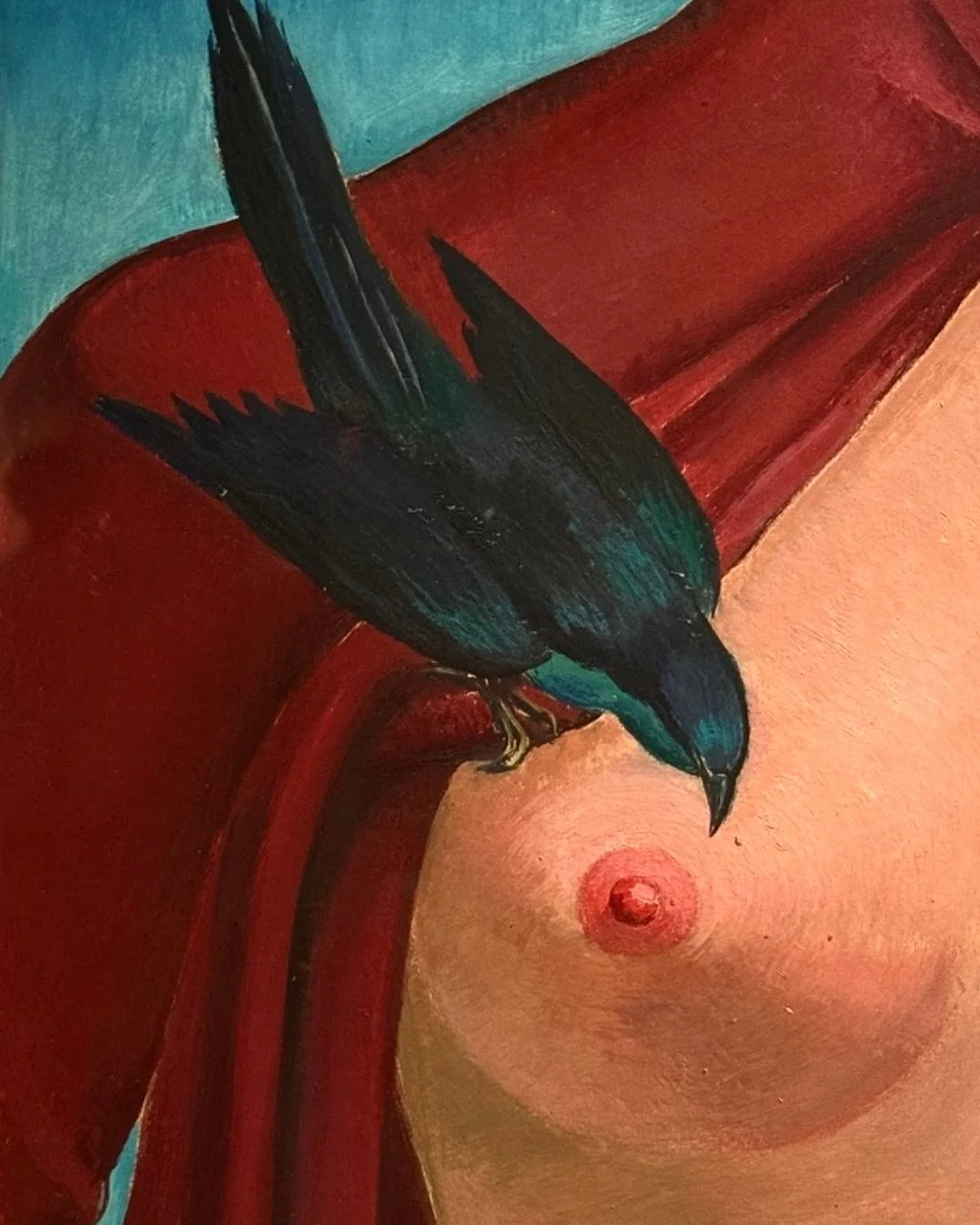 Freund:innen der Kunst, 
wir sehen wieder blaue Herzen unter den falschen Beitr&auml;gen. Es wird also Zeit, die Farbe Blau zur&uuml;ckzuerobern. 🧿👀

Wusstet Ihr, dass  Blau jahrhundertelang teurer als Gold war?

Heute tragen wir blaue Jeans, blaue