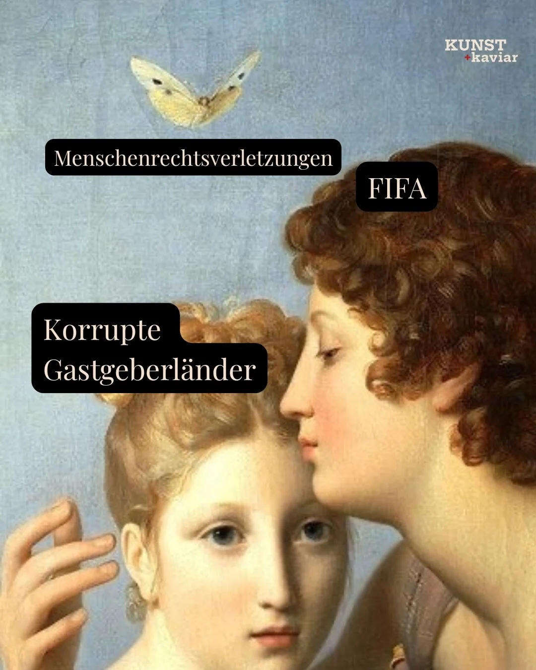 Freund:innen der Kunst,

Wir machen es super kurz. Anjelika ist in Italien, hat viel zu tun mit Sprachkurs und dolce Vita und ich, Karina, hatte ne kurze Nacht, 7 Unterzuckerungen (mein Diabetologe wird Fragen haben haha) und einen langen Tag. 

Wir 