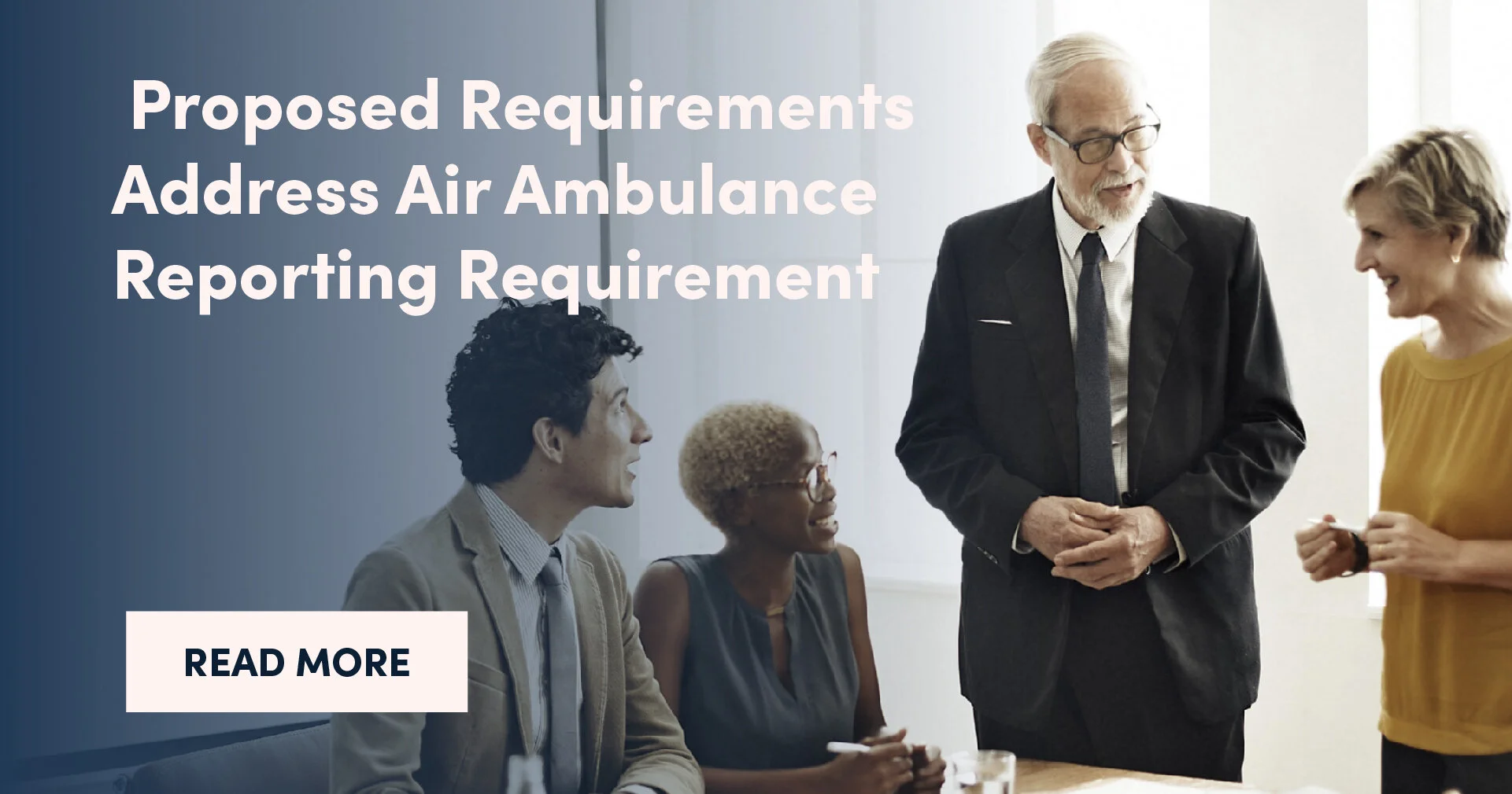 Proposed Requirements Address Air Ambulance Reporting Requirement