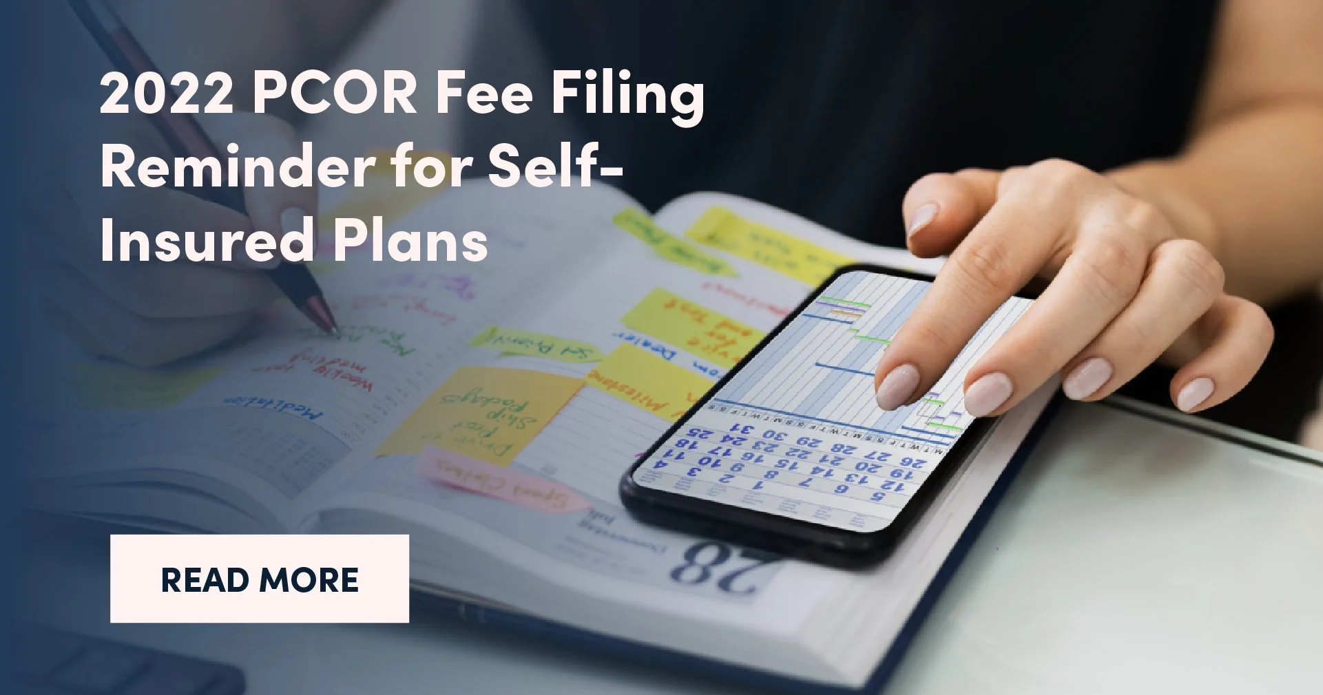 2022 PCOR Fee Filing Reminder for Self-Insured Plans