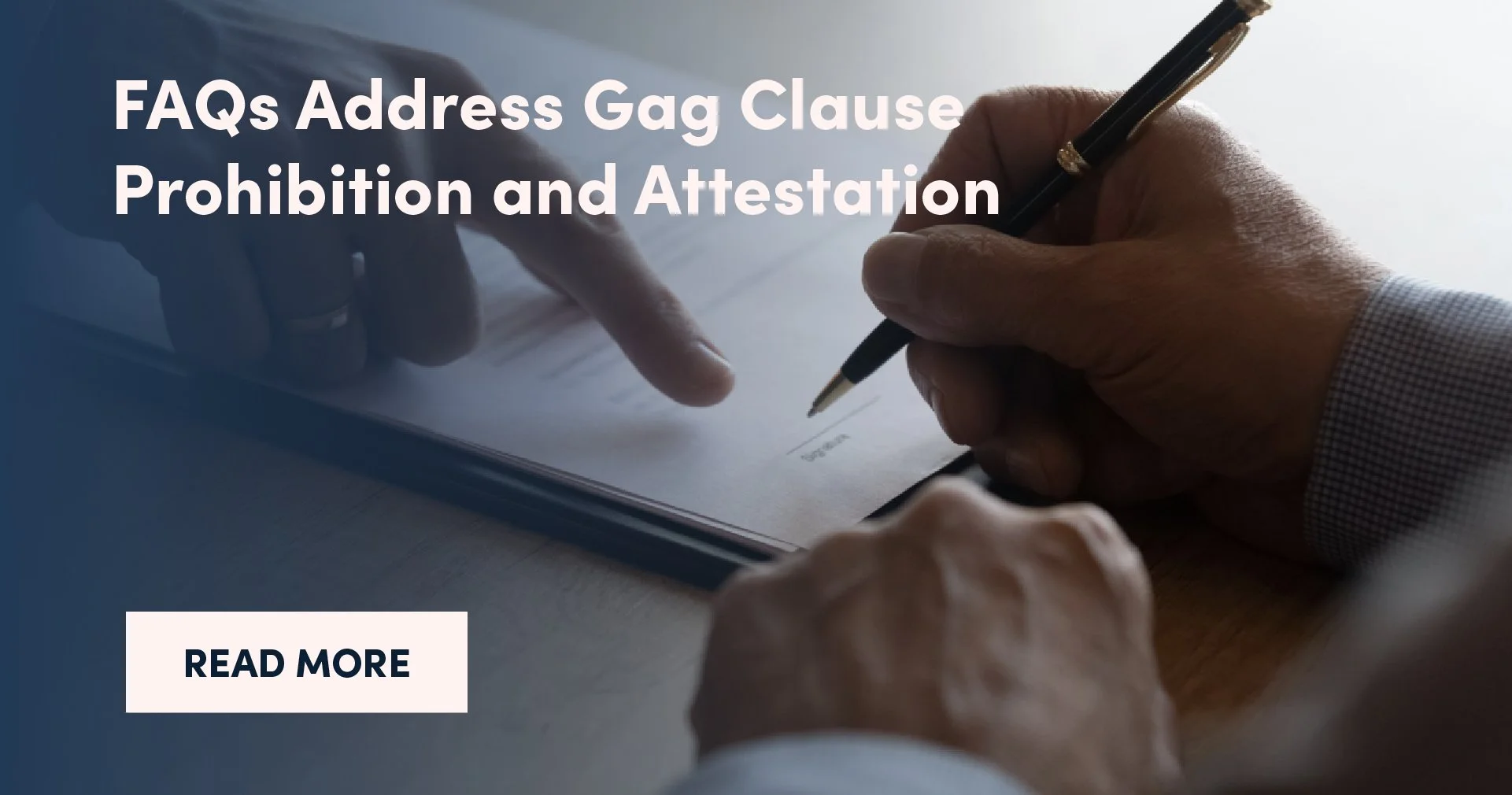 FAQs Address Gag Clause Prohibition and Attestation