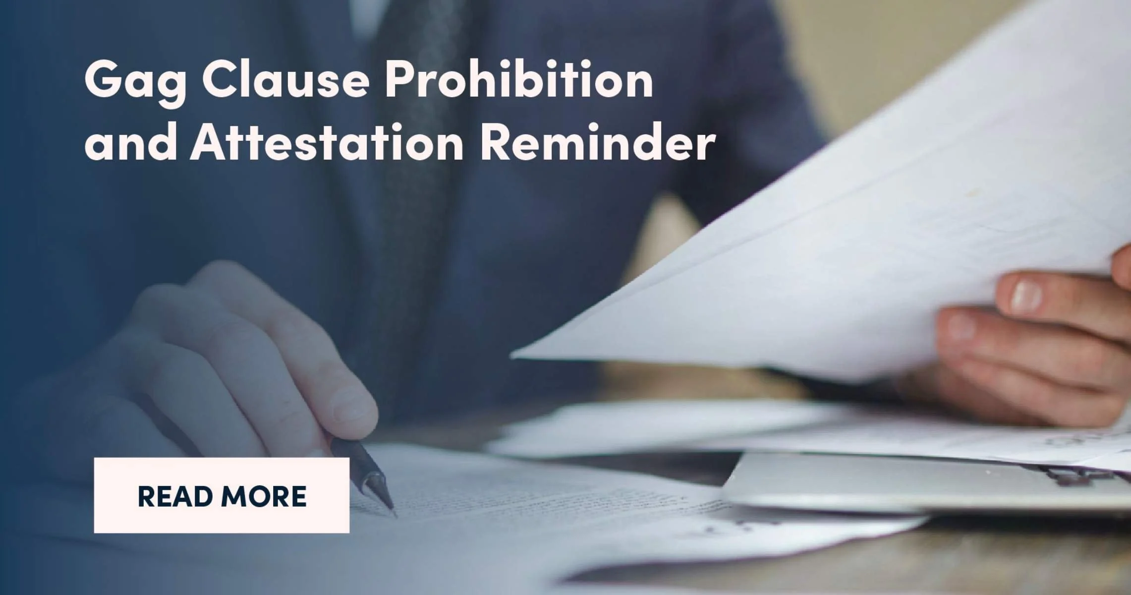 Gag Clause Prohibition and Attestation Reminder