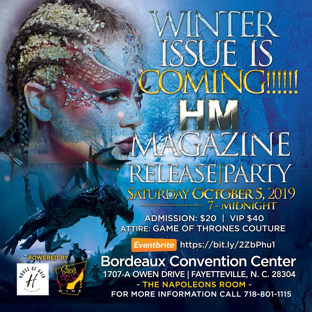 Hair-N-Motion Game of Thrones Magazine Release Party