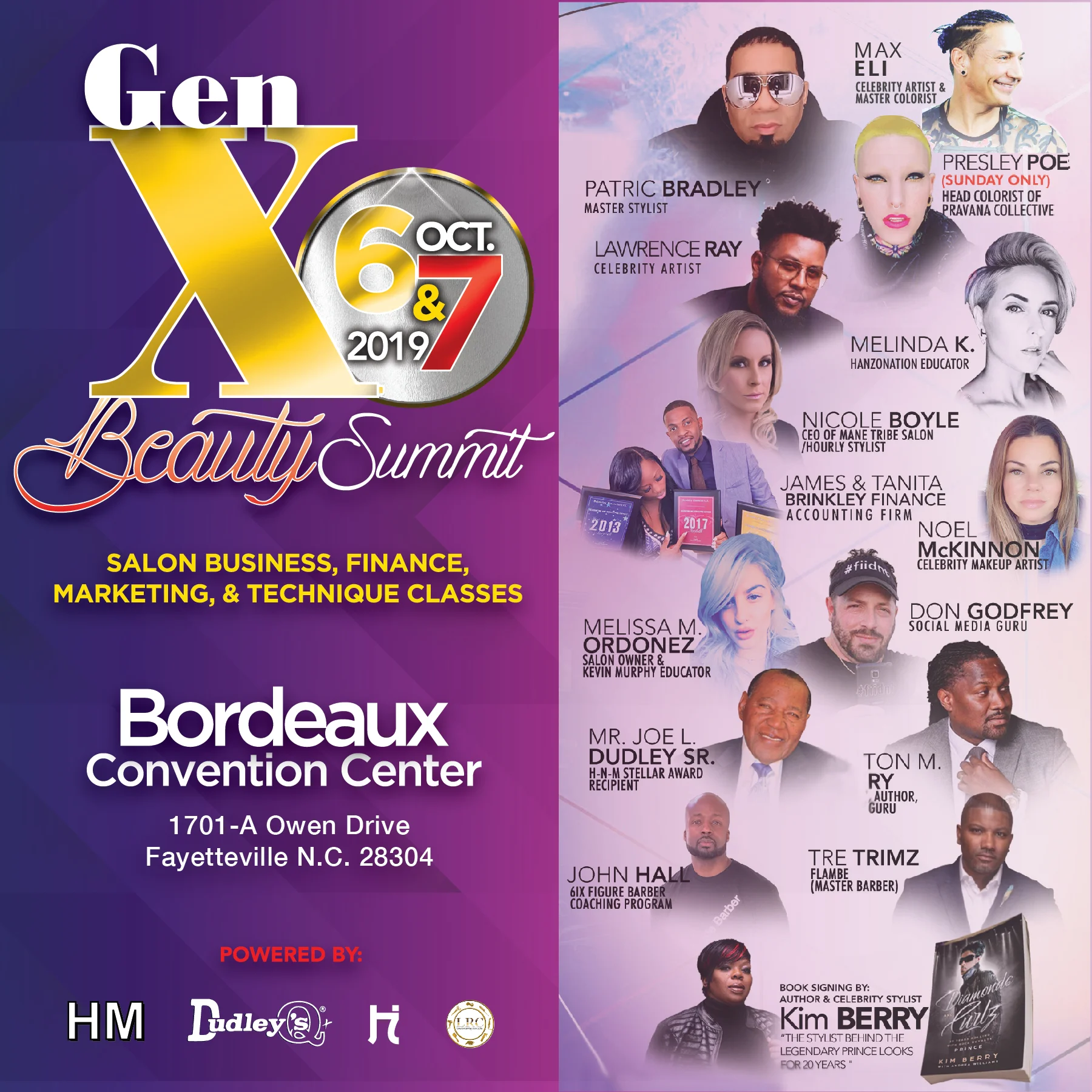 Gen X Event Beauty Summit: 2-Day VIP Professional Ticket, includes night events