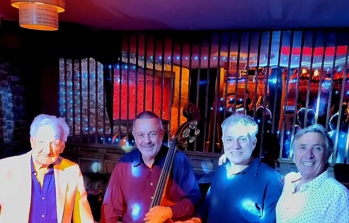 So good to play a very lively @bohemiabrighton on Thursday night. 
Roy Hilton was masterful as always on piano, with Paul Whitten on bass and Alex Eberhard on drums doing an excellent job playing some of my new charts and entertaining the busy jazzro