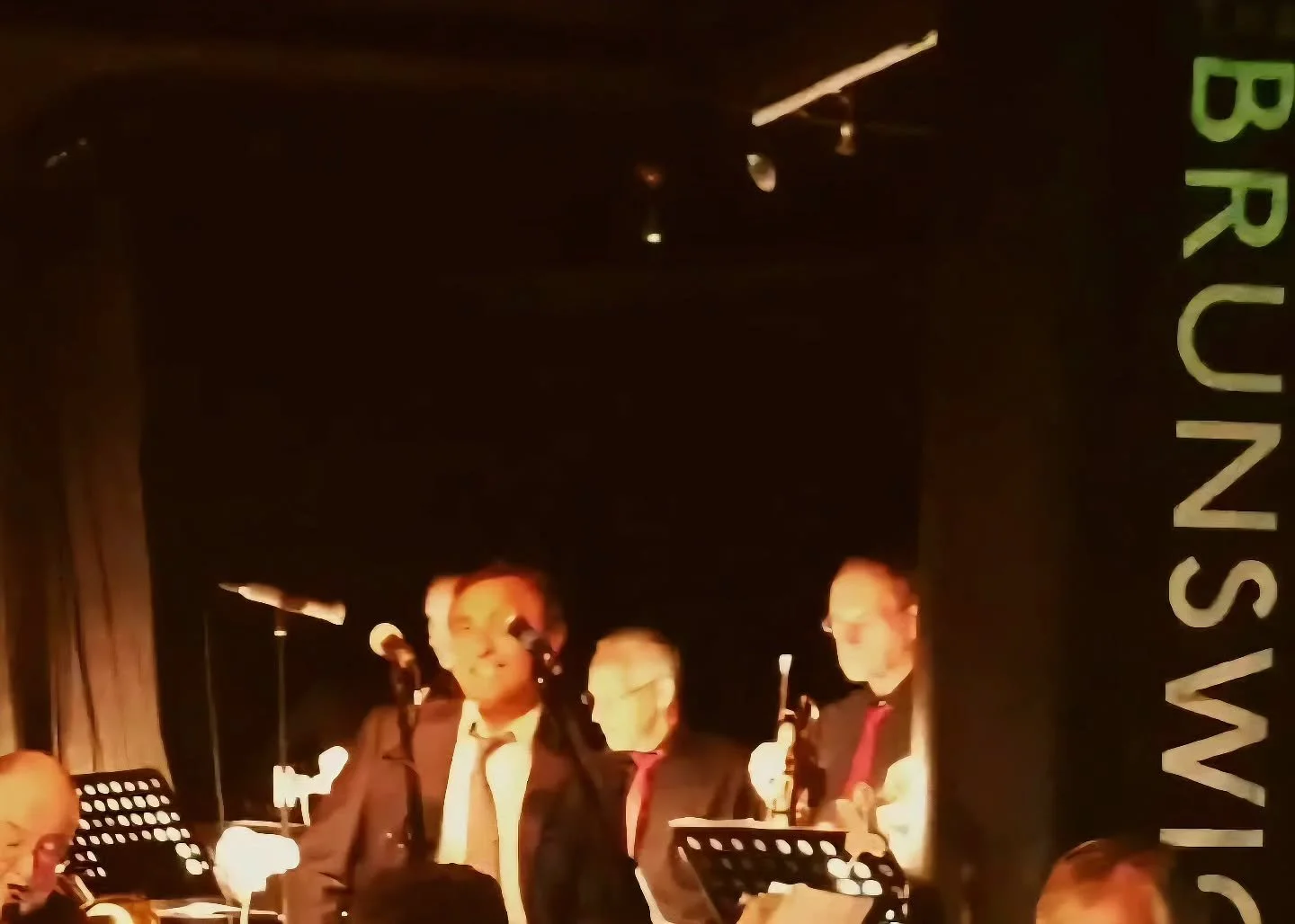 Very enjoyable evening performing some of my big band charts with #brightonbigband @brunswickpub on Sunday evening. 
Thanks to everyone who attended and supported the big band scene.
Was so good to see a full jazzroom at this iconic venue where I fir
