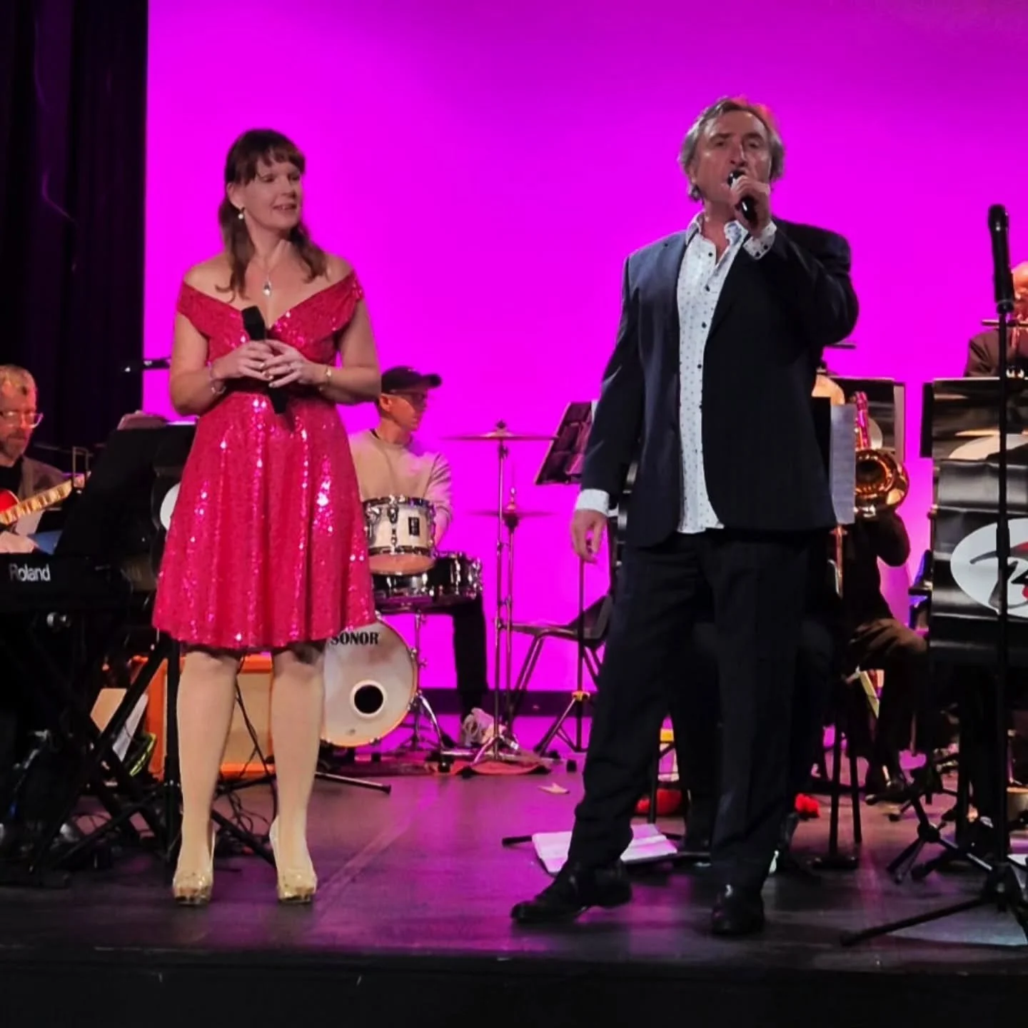 We finished our year of bigband performances @thebarntheatresouthwick yesterday with #brightonbigband and  #Ruth Fahie.
Was great to play this lovely venue for the good people of Southwick and beyond. 
There are many events planned for next year and 