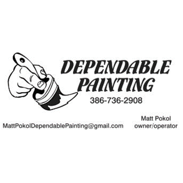 DEPENDABLE PAINTING Just like the name says, Dependable Painting specializes in commercial & residential painting services within the DeLand & surrounding areas.