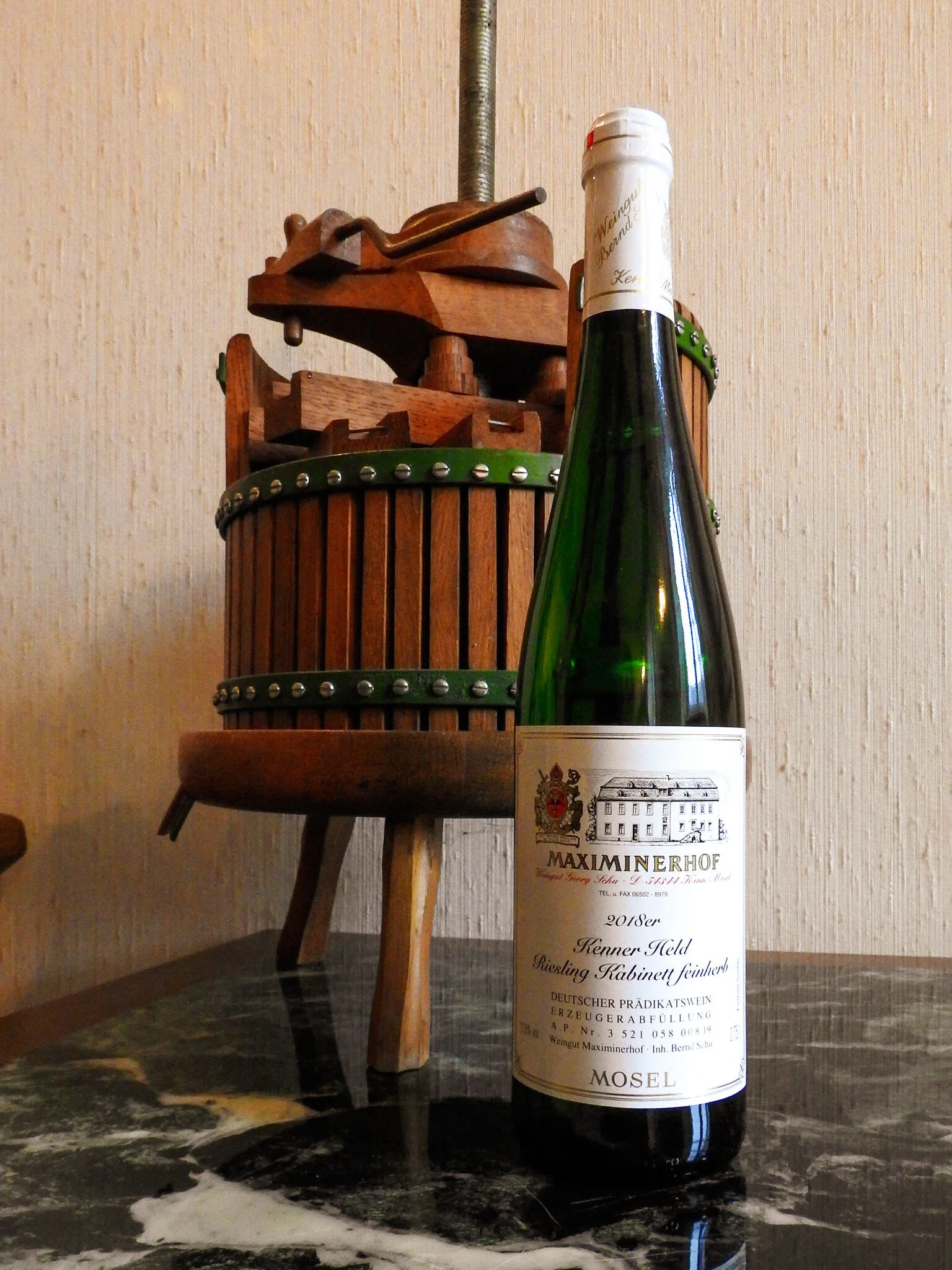 2018 Schu's Kenner Held Riesling Kabinett feinherb