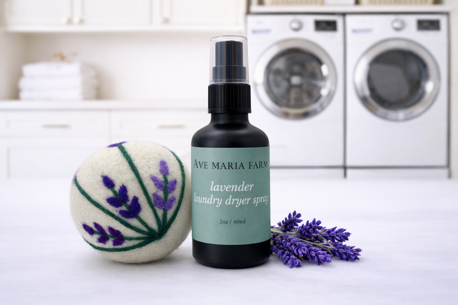 Dryer Ball & Dryer Ball Spray