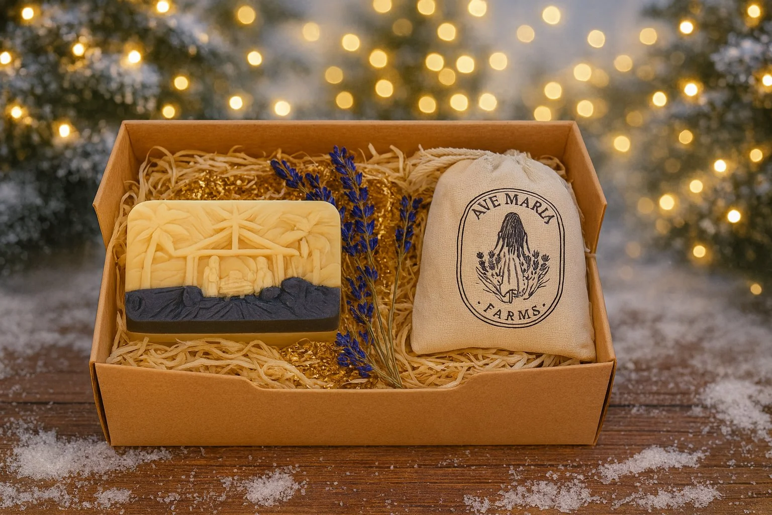 Manger Scene Soap & Sachet Christmas Special