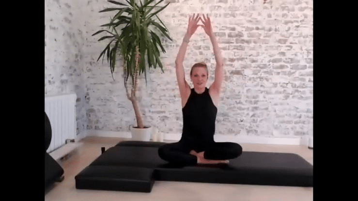 Intermediate Pilates mat reformer fusion