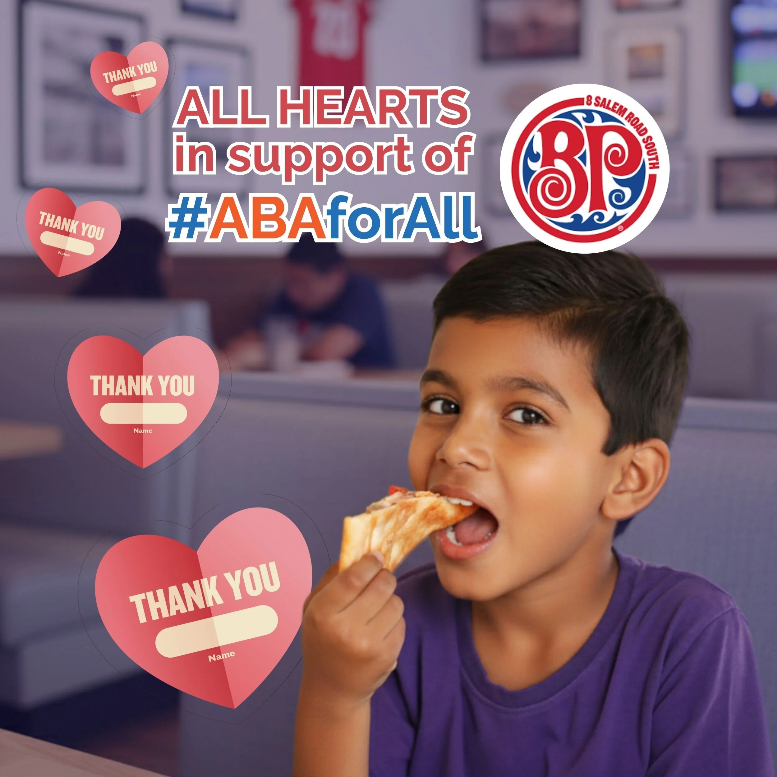 🍕 Boston Pizza All Hearts ❤